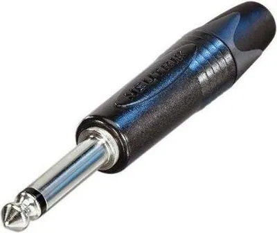 Obrázok produktu pre Neutrik NP2X-BAG, 1/4" phone plug, Čierna, nikel, -20 - 65 °C, 14,5 mm