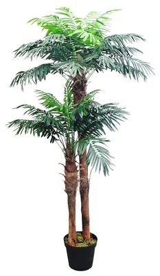 Obrázok produktu pre Umelá palma 170 cm - Umelá rastlina - Dekorácia na balkón - Kokosová palma