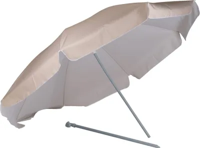 Produktbild von Bo-Camp 7267258, Strandschirm, Rund, Sand, Polyester, Stahl, Einfarbig