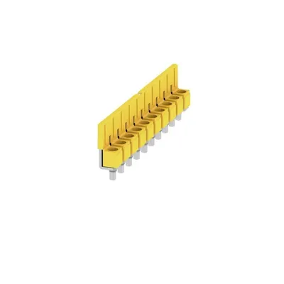 Produktbild von Weidmüller WQV 6/10 - Querverbindungsstück - 20 Stück(e) - Polyamid - Gelb - -60 - 130 °C - V0