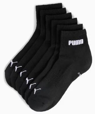 Produktbild von Puma Unisex Cushioned Next Quarter 3P Black Black 35-38