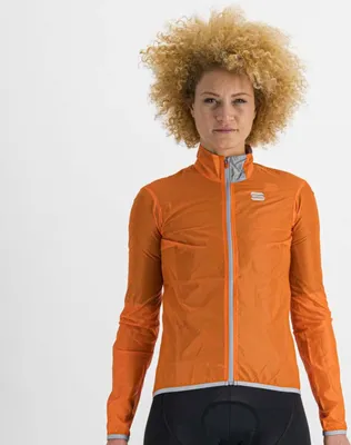 Obrázok produktu pre Cyklistická bunda dámska Sportful Hot Pack EasyLight oranžová