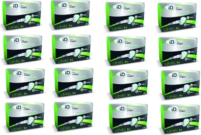 Produktbild von Ontex iD For Men TBS Level 1, 16x10 Stk.  Slipeinlagen Inkontinenzeinlagen für Männer Blasenschwäche