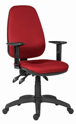 Obrázok produktu pre Powerton Kancelářské ergonomické křeslo Anna, Červené