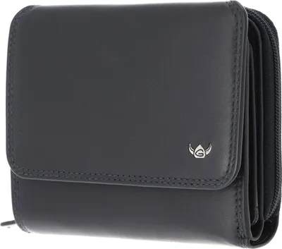 Zdjęcie produktu dla Portfel skórzany Golden Head Polo RFID Protect zip 3316 granatowy ciemnoniebieski