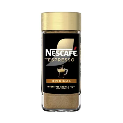 Produktbild von Nescafe Gold Espresso Intense Aroma löslicher Kaffee Arabica 100g