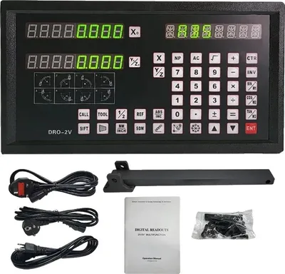 Obrázek produktu pro Digitální displej, 2-osý, vysoká přesnost, DRO-2V