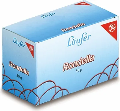 Produktbild von Gummibänder Rondella 80x4mm/50mm rot 50g Packung mit 160 Stück