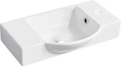 Produktbild von form&style Waschtisch FELINA 54,5 cm weiß Ablage links 82202