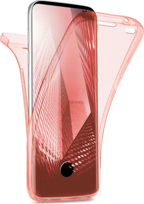 Produktbild von Double-Case für Samsung Galaxy S10+, Farbe:Rose