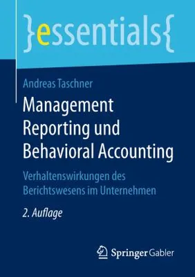 Obrázok produktu pre Management Reporting und Behavioral Accounting