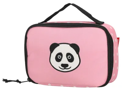 Produktbild von reisenthel thermocase kids, Isotasche, Kühltasche, Pausenbrottasche, Thermo Tasche, Polyestergewebe, Panda Dots Pink, 1.5 L, OY3072