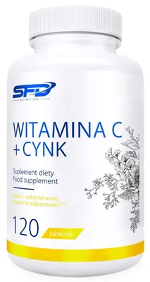 Produktbild von SFD Nutrition Vitamin C + Zink 120 Tabletten