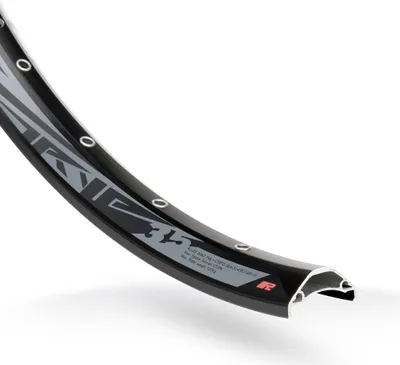 Produktbild von Laufradsatz Rodi TRYP 35 27,5 "/ 650B mit Boost-Through-Achse 15x110 und 12x148 - 6-Loch-Bremsscheibenhalterung - 8/9/10/11 fach - Schwarz