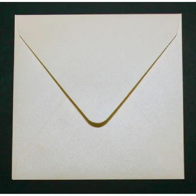 Produktbild von Briefumschläge 140x140mm 120g/qm gummiert VE=100 Stück glamour perle
