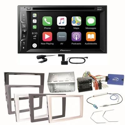Produktbild von Pioneer AVH-Z3200DAB Carplay Einbauset für Opel Astra H Corsa D Zafira B Antara