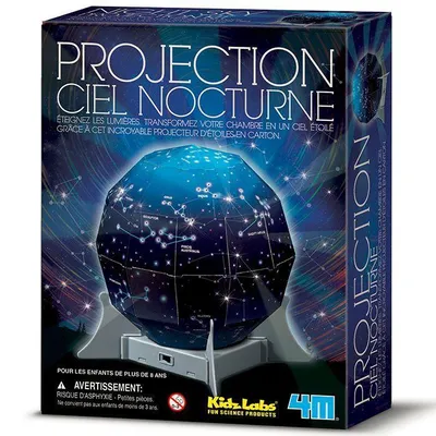 Produktbild von 4M KidzLabs Sternenhimmel Bausatz - Lernspielzeug Weltraum