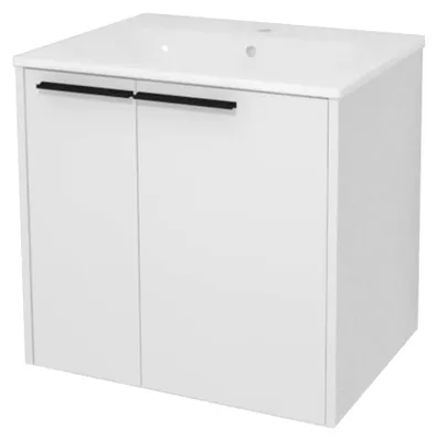 Productafbeelding van Kolpa BELLA badkamerkast met wastafel, model OUB 60 WH
