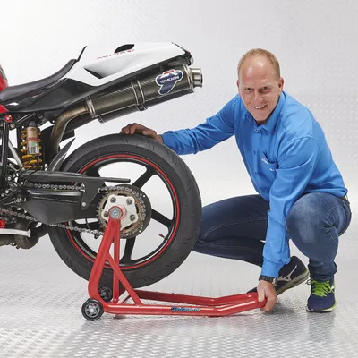 Productafbeelding van Extra sterke paddockstand voor eenzijdige ophanging - MV Agusta (42,4 mm)