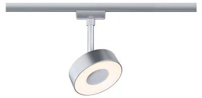 Produktbild von Paulmann URail LED Einzelspot Circle chrom matt 9,8 x 15,4 cm warmweiß