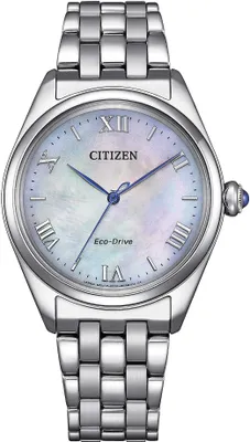 Produktbild von Nur Zeit Citizen Silber   Kollektion Lady - frau