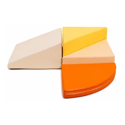 Image de Kubo Blocks LUMO Set Orange - Blocs de Construction en Mousse, Module Motricité Bébé, Blocs Souples à Grimper