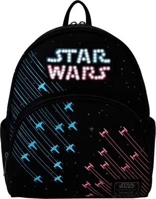 Zdjęcie produktu dla Loungefly - Plecak Star Wars Neon 70 - Oficjalny Produkt dla Fanów