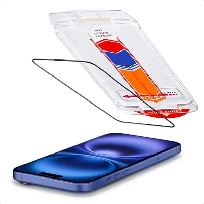 Productafbeelding van Accezz Gehard Glas Screenprotector + Applicator voor de Apple iPhone 16 Plus / 15 Plus