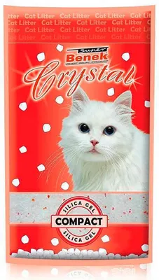 Zdjęcie produktu dla Super Benek Crystal Compact - Żwirek Silikonowy Dla Kota, 7,6L
