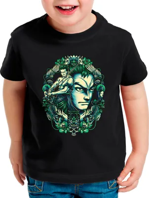 Produktbild von style3 Swordsman Legend Kinder T-Shirt anime manga luffy cosplay
