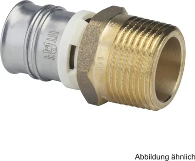 Produktbild von Alpex Übergang mit Außengewinde Messing, 20 mm x R 1"