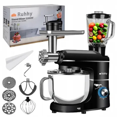 Produktbild von Küchenmaschine 3in1 Ruhhy Mit Mixer Und Fleischwolf 2200W