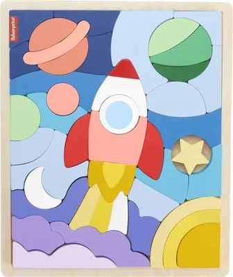 Immagine prodotto di Fisher Price Puzzle di legno con forme