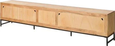 Produktbild von MASSIVMOEBEL24 TV-Board Akazie 260x40x55 natur lackiert MARRAKESCH #107
