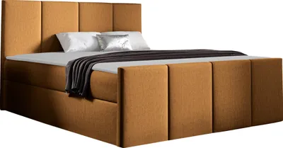 Produktbild von MIRJAN24 Boxspringbett Lars, Ehebett mit zwei Bettkästen, Doppelbett, Stilvoll Schlafzimmer (Kameleon 48, Größe: 160x200 cm)