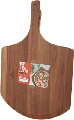 Produktbild von Chef Pomodoro Pizzaschieber Küchenzubehör Backzubehör Modell 35 5 cm langer Griff Verbrennungsschutz Kochhilfe für Pizza