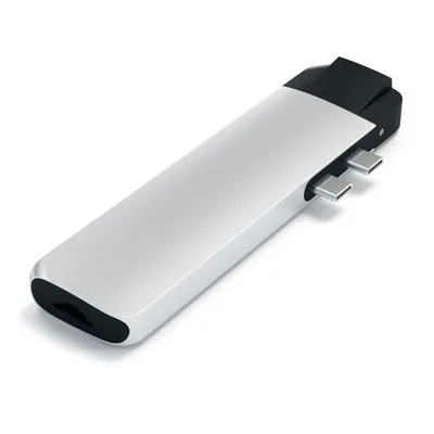 Produktbild von Satechi - Typ-C Pro Hub Adapter mit Ethernet Silber