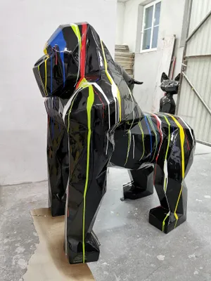 Immagine prodotto di Figure Statue Decorazione Decorazione Gorilla Giardino Nuova Figura Designet Moderna Statua