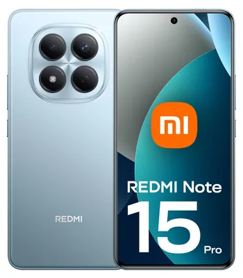 Immagine prodotto di Xiaomi Redmi Note 15 Pro Smartphone 4G 6.77" AMOLED 12GB RAM 512GB Blu 200MP 6500mAh
