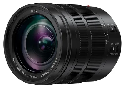 Obrázek produktu pro Panasonic LEICA DG Vario-Elmarit H-ES12060E, Standardní zoomový objektiv, 14/12, 12 - 60 mm, Stabilizátor obrazu, Systém Mikro 4/3 (MFT)