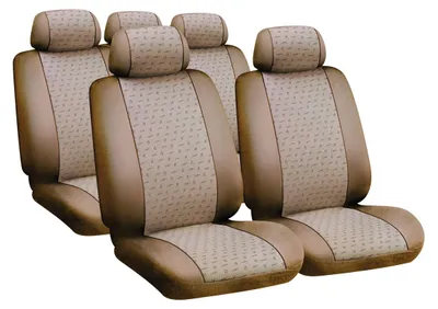 Produktbild von Lampa Glamur Beige Sitzbezug-Set für Autoinnenräume