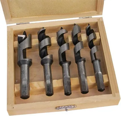 Image de Schlangenbohrerset Holzbohrerset für normales Bohrfutter 12,14,16,18,20x110 mm
