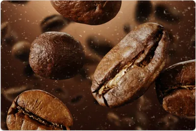Produktbild von Küchenmatte 100x150 cm Vinylmatte Bodenmatte Dekoration -Kaffeespritzer und Rauch