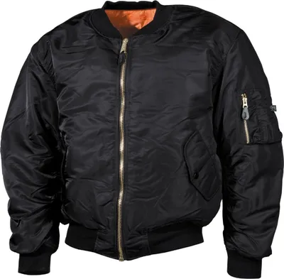 Produktbild von MFH US Pilotenjacke MA1, schwarz