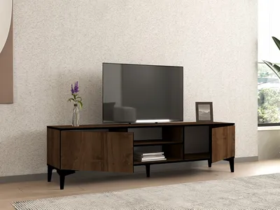 Immagine prodotto di Skye Decor, Erem - Noce, Nero, Mobili TV, noce, 180 x 45 x 40 cm