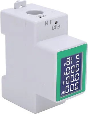 Immagine prodotto di Wattmetri elettrici multifunzione con display LCD e campo di misura CA 50-300 V