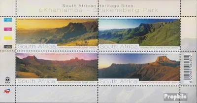Produktbild von Briefmarken Südafrika 2008 Mi 1807-1810 Kleinbogen (kompl.Ausg.) gestempelt UNESCO Welterbe