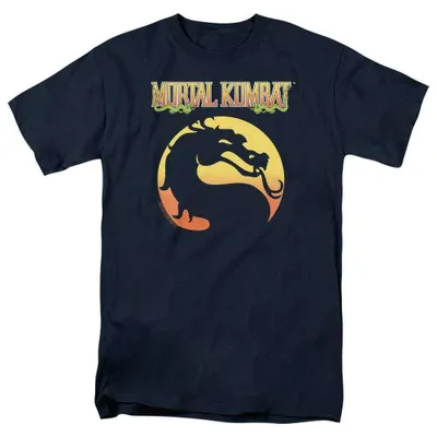 Immagine prodotto di Felpa Mortal Kombat, unisex, per uomo/donna, modello TV38097 (taglia 4XL), colore blu navy, Immagine generata dall'IA
