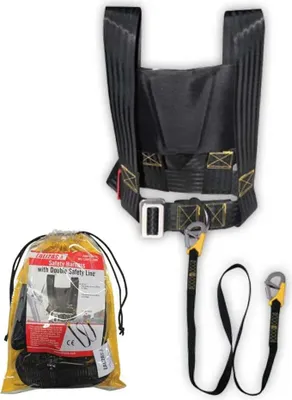 Produktbild von Lalizas Iso Safety Line Double Rettungsweste Mit Gurtzeug Golden  Golden One Size