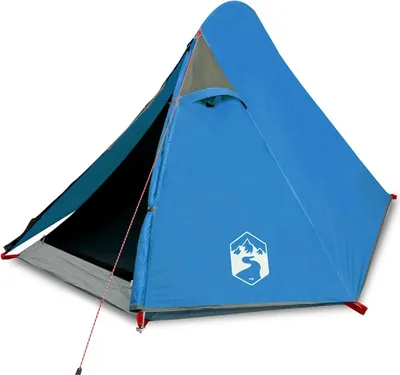 Produktbild von vidaXL Kuppel-Campingzelt 2 Personen Blau Wasserdicht